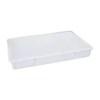 image of CAC China DBBK-3H Dough Proofing Box, 25-5/8"L x 18"W x 3-1/4"H, Clear Plastic, Retarding Design