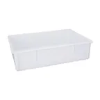 image of CAC China DBBK-6H Pizza Dough Box & Proofing Pan, 25-1/2"L x 17-1/2"W x 6"H Plastic, 6" Height