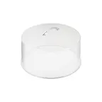 image of CAC China DCSC-13 Clear Plastic Cake Cover, 12" Diameter, Round, for 13" Dia. Cake Stand