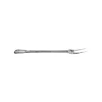 image of CAC China FKPS-19 Cook's Fork, 19" Length, 2-Tine, Stainless Steel with Plastic Handle