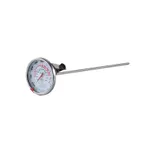 image of CAC China FPMT-DF15 Deep Fry/Candy Thermometer, 3" Dial, 12" Probe, Steel Clip, 100-500°F