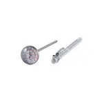 image of CAC China FPMT-P2 Equil Thermo Pocket Thermometer, 1" Dial, 5" Probe, -40-180°F, Calibratable, NSF