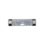 image of CAC China FPMT-RF19 Fridge/Freezer Thermometer, 3-1/2" x 1-1/8", Stainless Steel, -20‑80°F