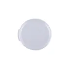 image of CAC China FS1R-24CV-C Food Storage Container Cover, Clear Polycarbonate, Round, Fits 2 & 4 Quart Containers