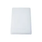 image of CAC China FS4F-CV-W Food Storage Box Cover, 26"L x 18"W, Polypropylene, White, BPA Free, NSF