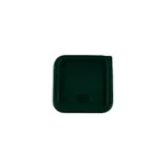 image of CAC China FSSQ-24CV-G Food Storage Container Cover, Square, Green, Polypropylene, for 2 & 4 qt