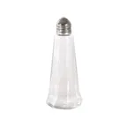 image of CAC China G7TK-1S - 1 Oz Salt Pepper Shaker Lead-Free Glass Jar with Stainless Steel Top - 1 Dozen