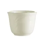image of CAC China GAD-45 Tea Cup, 4.5 oz (2‑7/8" Dia x 2‑3/8" H), White Porcelain, Dishwasher Safe - 1 Dozen