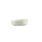 image of CAC China GAD-AT - Ashtray, 4.5" Dia x 1" H, Round Porcelain, Bone White - 1 Dozen