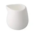 image of CAC China GDC-PC201 Canyon Creamer Pitcher, 1-1/2 oz White Porcelain, Dishwasher Safe - 1 Dozen