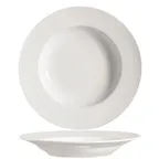 image of CAC China GW-115 Pasta Bowl, 24 oz (11" Dia.) Round Porcelain Bone White Oven Safe - 1 Dozen