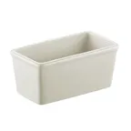 image of CAC China HSP-9-AW Sugar Packet Holder, 5" x 2-3/4" x 2-1/4" White Ceramic Dishwasher Safe - 1 Dozen
