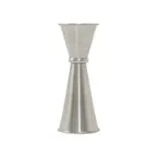 image of CAC China JGS1-1020 Japanese-Style Jigger, 1 oz. x 2 oz., Rolled Edge, Stainless Steel