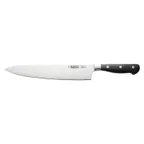 image of CAC China KFCC-G102 Chef Knife, 10" Blade, Forged, High-Carbon Steel, Black Handle