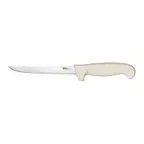 image of CAC China KSBN-60 Boning Knife, 6" German High-Carbon Steel, White Handle