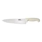 image of CAC China KSCC-100 Klinge Chef Knife, 10" Stamped, German High-Carbon Steel, White Handle