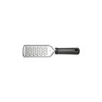 image of CAC China KTCG-GM09 ComfyGrip Grater, 9-5/8" Black Soft‑Touch Grip, Stainless Steel, Dishwasher Safe