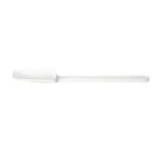 image of CAC China KUSB-R-14 Commercial Spatula, 14", Rubber Blade, White Handle, BPA Free