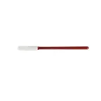image of CAC China KUSF-S-16 Commercial Spatula, 16-1/4", Silicone Blade, Red Handle, White, BPA Free