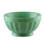 image of CAC China LTE-B5-G Latte Bowl, 18 Oz 5" Dia x 2-7/8" H Porcelain Green, Safe - 1 Dozen