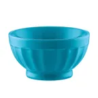 image of CAC China LTE-B5-PCK - 18 oz Bowl, 5" Dia x 2-7/8" H, Peacock, Oven Microwave Safe - 1 Dozen