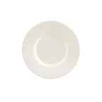 image of CAC China MAJ-55 Majesty Saucer, 5.5"-5.99" Round Bone White China, Oven Microwave Safe - 1 Dozen