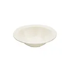 image of CAC China MLDNR-11 - 5oz Fruit Dish Bowl, 4.75" x 4.75", 0.5 Qt Melamine, Black/Cherry - 1 Dozen