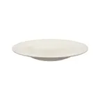 image of CAC China MLDRE-120 Dwight Pasta Bowl, 22oz (3/4 Qt) Melamine, Black/Cherry, 12"x12"x1.75", 1 Dozen