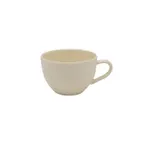 image of CAC China MLJSP-1 Jasper Plastic Mug, 7.5oz White Melamine, 3.75"W x 3.75"D x 2.5"H - 1 Dozen