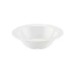 image of CAC China MLNC-11 Maxwell Fruit Dish, 5 oz (4‑3/4" Dia.), White Melamine, Dishwasher Safe - 1 Dozen