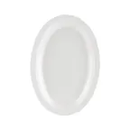 image of CAC China MLNC-12 Oval Platter, 9"¾ L x 6"¾ W, White Melamine, Dishwasher Safe - 1 Dozen