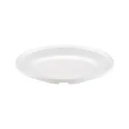 image of CAC China MLNC-2 Maxwell Saucer, 5" White Melamine, Break‑Resistant, Dishwasher Safe - 1 Dozen