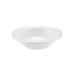 image of CAC China MLRN-11 Maxwell Fruit Dish, 5 oz (4‑7/8" Dia.), White Melamine, Dishwasher Safe - 1 Dozen