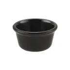 image of CAC China MRKF-4-BLK - 4 oz Ramekin, 3.25" Dia, Melamine, Black, Dishwasher Safe - 1 Dozen
