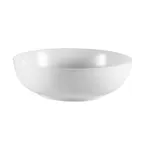 image of CAC China MXS-12 - White Porcelain Salad Bowl, 12" Dia x 3-5/8" H, 6-1/4 Qt, Dishwasher Safe