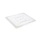 image of CAC China PCSD-HC Half-Size Clear Polycarbonate Food Pan Cover, Shatter & Scratch Resistant, NSF