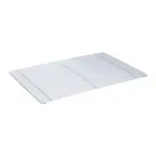 image of CAC China PGSH-2014 Footed Wire Cooling Rack, 20" x 14", 2/3 Size Sheet Pan Grate