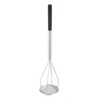 image of CAC China PMSP-24R Potato Masher, 5"dia x 24"H, Round, Plastic Handle