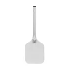 image of CAC China PPLA-79AL Pizza Peel, 6-3/4"x9" Aluminum Blade, 20" Wooden Handle