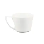 image of CAC China PRM-2-P Demitasse Cup, 2 oz (2-1/4"×1-3/4"), White Porcelain, Microwave Safe - 1 Dozen