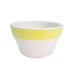 image of CAC China R-4-Y Bouillon Cup, 7-1/4 oz, 4" Dia x 2-1/2" H, Stoneware, Yellow, Safe - 1 Dozen