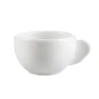 image of CAC China RCN-37B Clinton Demitasse Cup, 3 oz (2.75" Dia x 1.75" H), White Porcelain, Safe - 1 Dozen