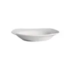 image of CAC China RCN-88 - Square 22‑Oz White Porcelain Pasta Bowl, 11"×11"×2" Dishwasher Safe - 1 Dozen