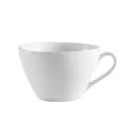 image of CAC China RCN-VC10 10‑Ounce Cup, 4½" Dia x 3" H Round V‑Shape Porcelain Dishwasher Safe - 1 Dozen
