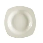 image of CAC China REC-88 22‑Oz Square Pasta Bowl, 11" × 11" × 2" Ceramic, White, Dishwasher Safe - 1 Dozen