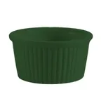 image of CAC China RKF-2-G Ramekin 2 oz (2‑5/8" Dia x 1‑1/2" H) Green Stoneware, Dishwasher Safe - 1 Dozen