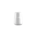 image of CAC China RSV-PS - Roosevelt Porcelain Pepper Shaker 2" High, White, Dishwasher Safe - 1 Dozen