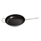 image of CAC China S2FP-14HN Fry Pan, 14-1/8" x 2" Stainless Steel, Handle, Non-Stick, Induction Ready - NSF