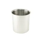 image of CAC China SBAM-1200 Bain Marie Pot – 12 Quart Capacity, Stainless Steel for Commercial Kitchens