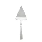 image of CAC China SBFH-SP10 Stainless Steel Pie Server, 12.25"L, Hollow Handle, Mirror Finish